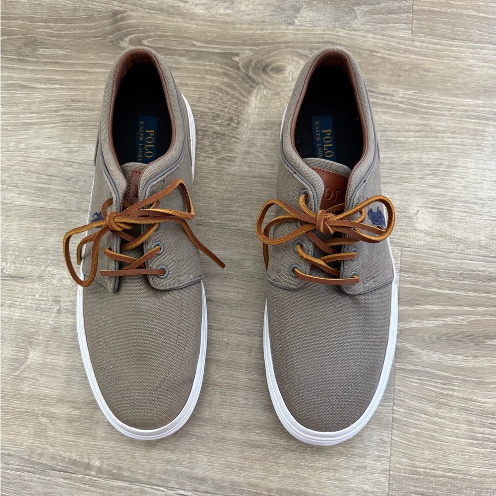 Polo Ralph Lauren Faxon Low Canvas Sneakers - Men's Size 11.5 D